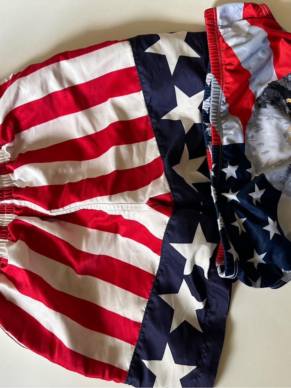 Chubbies American Flag Bald Eagle Smuggler Tear Away Swim Trunk Set - Picture 2 of 13